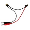 TRX Ladekabel Twin 2 x TRX Stecker und 4 mm Bananenstecker