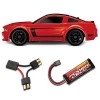 Ford Mustang VXL Traxxas 1:16 BOSS 302 Rot RC Car + NIMH Akku