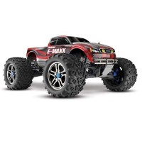 E-MAXX Brushless Traxxas RC Monstertruck Rot 2.4 GHz Sender
