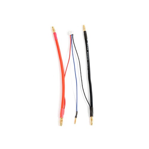 LRP Electronic Ladekabel LiPo 7.4 Volt 2S Hardcase 4 mm Stecker + 2mm Balancerstecker
