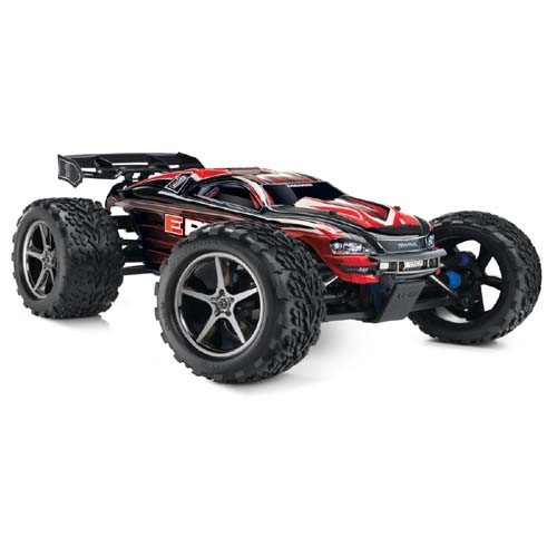 E-Revo RC Monstertruck 4WD RTR 1:10 Traxxas 2.4 GHz Rot