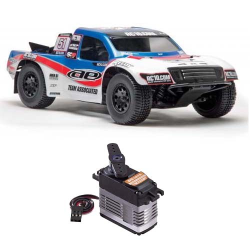 SC10 4x4 Short Course Associated RC Modellauto Baukasten + Lenkservo