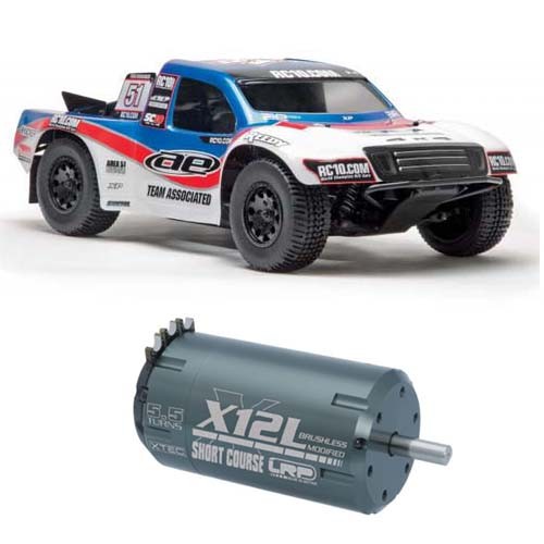 SC10 4x4 Short Course Associated RC Modellauto + Brushless Motor 550