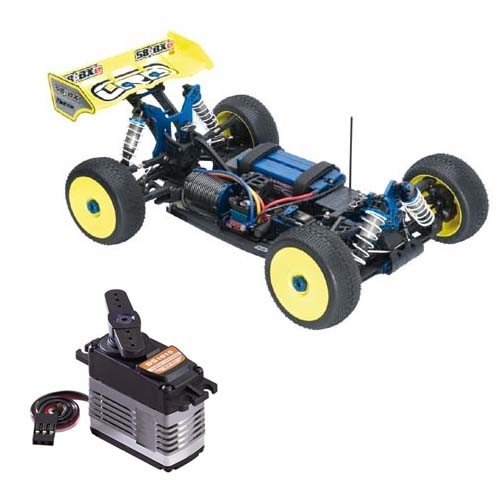 LRP RC Buggy S8 BXe Team 1:8 Brushless RC Car + Lenkservo DS1015
