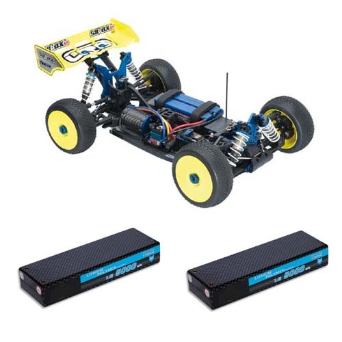 LRP RC Buggy S8 BXe Team 1:8 Brushless RC Car + LiPo Akkus