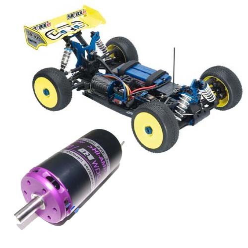 LRP RC Buggy S8 BXe Team 1:8 RC Car + Brushless Motor LMT 1940LK
