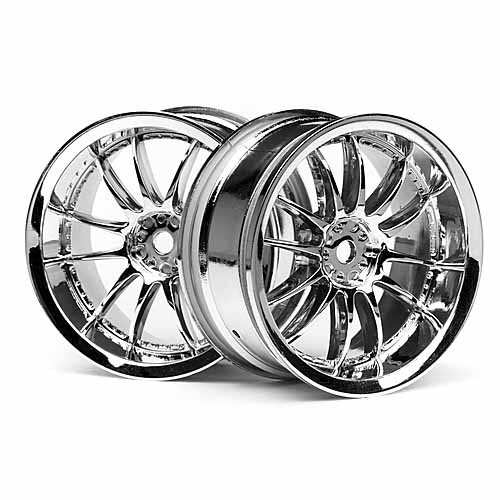 HPI Work XSA 02C Felgen 26mm chrom 3mm Offset - RC Auto