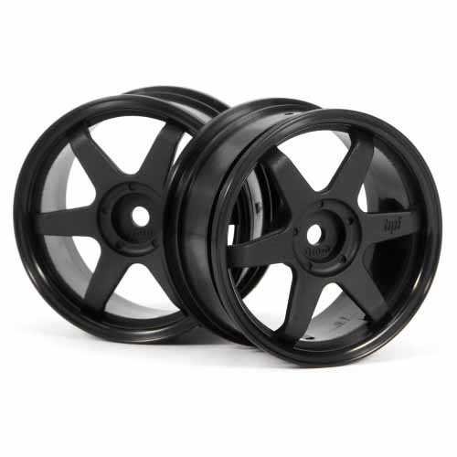 HPI TE37 Felgen 26mm schwarz 0mm Offset - RC Modellauto