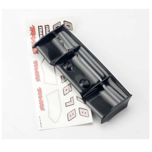 Traxxas Heckspoiler - Heckfl&uuml;gel schwarz E-Revo VXL 1:16 RC Auto