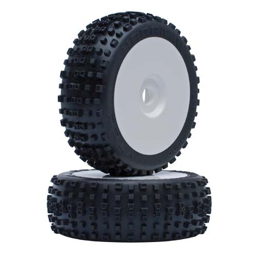 LRP VTEC RC Buggy Reifen 1:8 Harakiri Soft auf Felge verklebt - RC Car